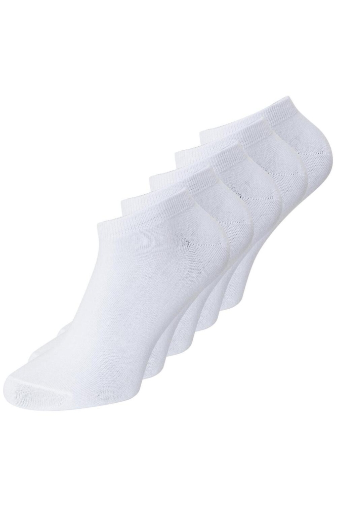 JACDONGO SOCKS 5 PACK NOOS 12120278 WHITE