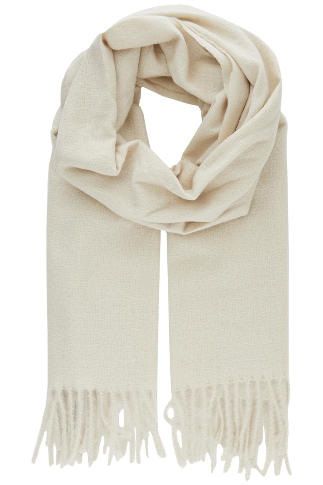 PCCELLA LONG SCARF NOOS BC 17115930 WHITECAP GRAY