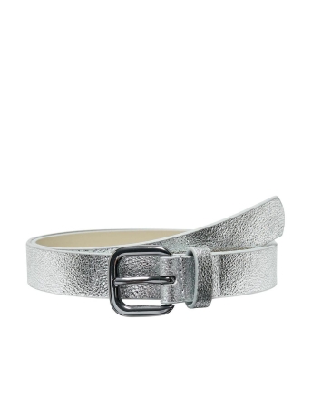 Only Accessoire ONLMADELINE SHINY PU JEANS BELT ACC 15308304 Silver/Gunmetal