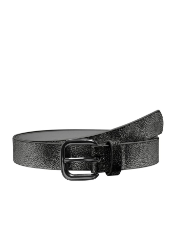 Only Accessoire ONLMADELINE SHINY PU JEANS BELT ACC 15308304 Black/Gunmetal