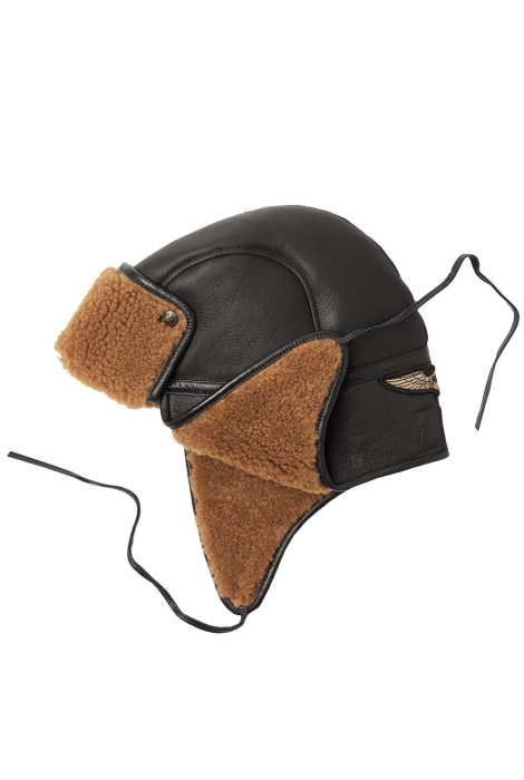 PME legend cap sheepskin flight hat