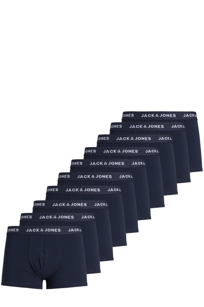 JACSOLID TRUNKS 10 PACKS NOOS 12189937 Navy Blazer/Navy Blazer