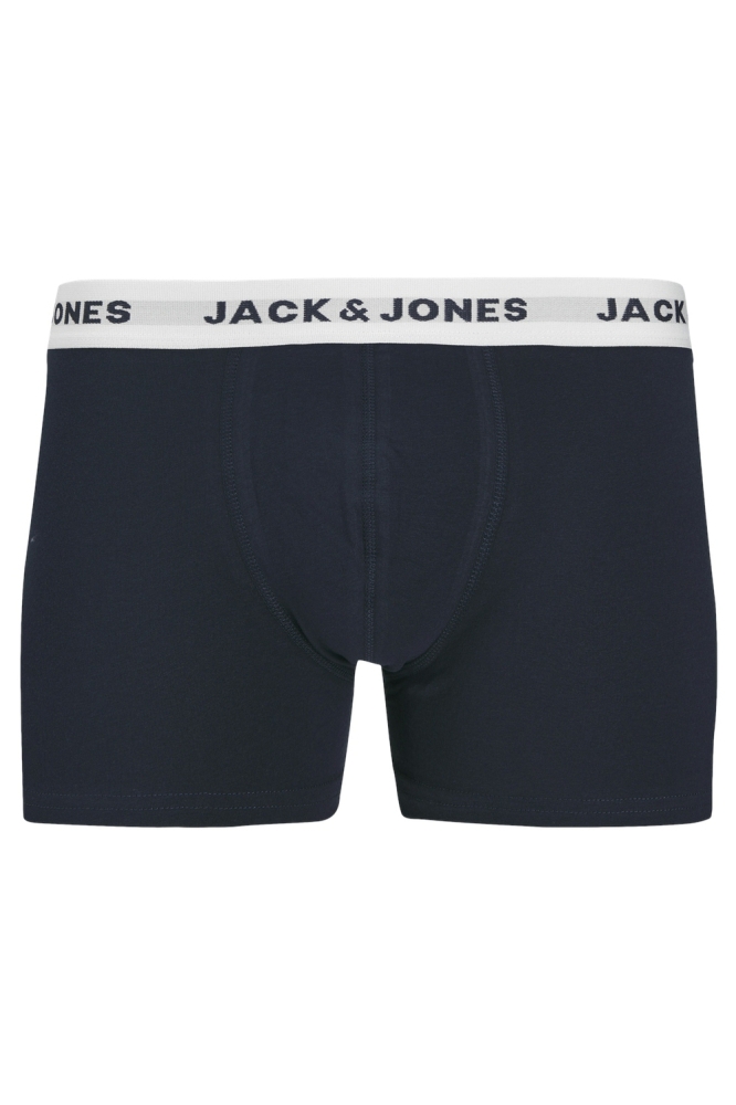 JACBASIC TRUNKS 7 PACK NOOS 12165587 LIGHT GREY MELANGE/DGM & DGM