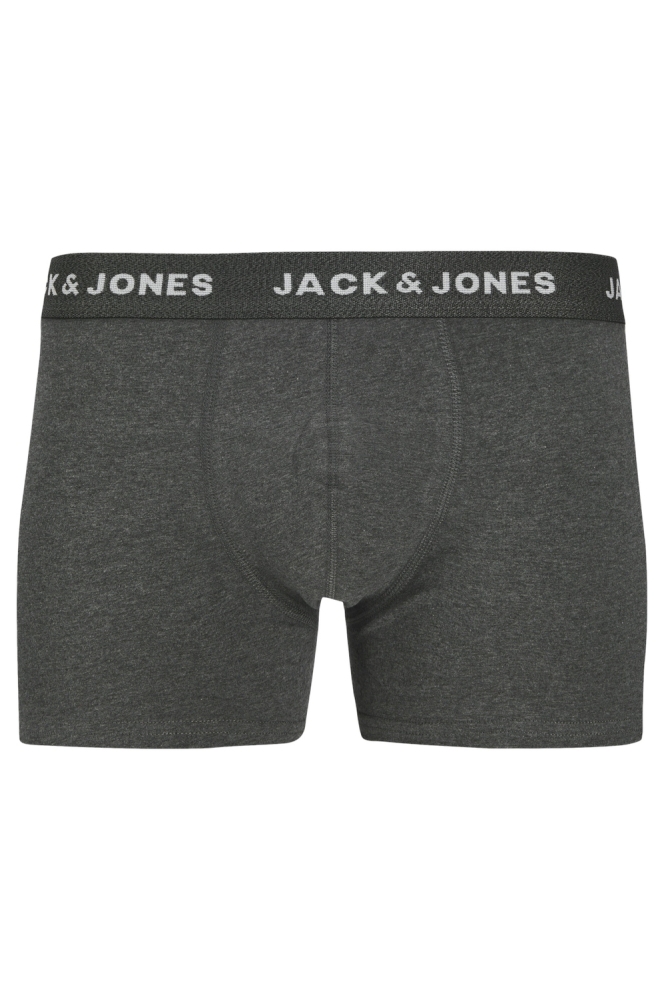 JACBASIC TRUNKS 7 PACK NOOS 12165587 LIGHT GREY MELANGE/DGM & DGM