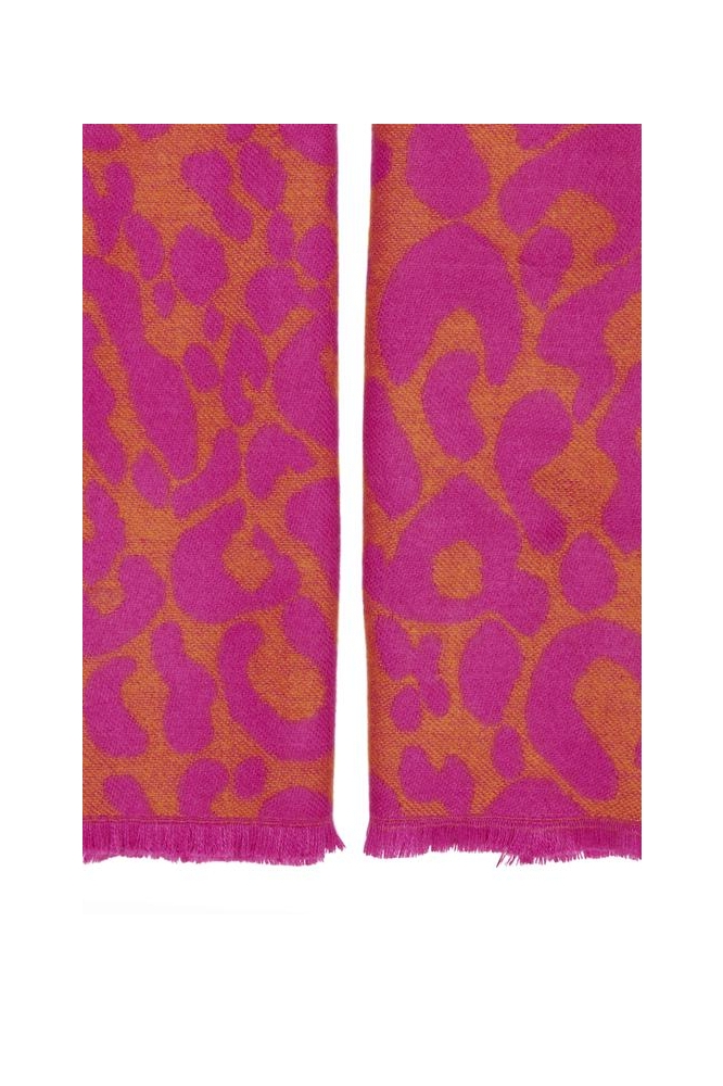 ONLMILA LEO WOVEN SCARF CC 15266320 FUCHSIA PURPLE