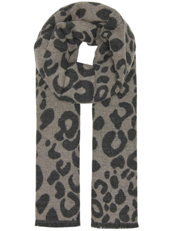 Only Accessoire ONLMILA LEO WOVEN SCARF CC 15266320 PURE CASHMERE