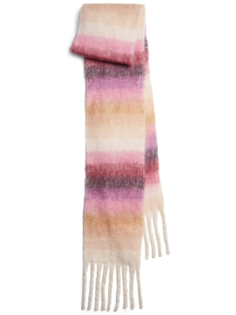 Pieces Accessoire PCNELLA LONG SCARF BC 17152342 Festival Fuchsia/Stripes