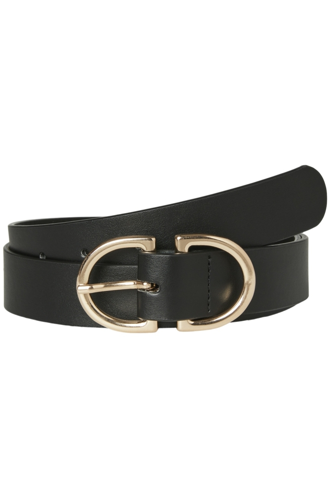 VMSARA COATED BELT NOOS 10312669 Black/GOLD