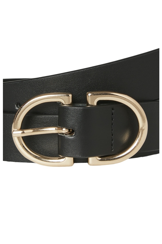 VMSARA COATED BELT NOOS 10312669 Black/GOLD