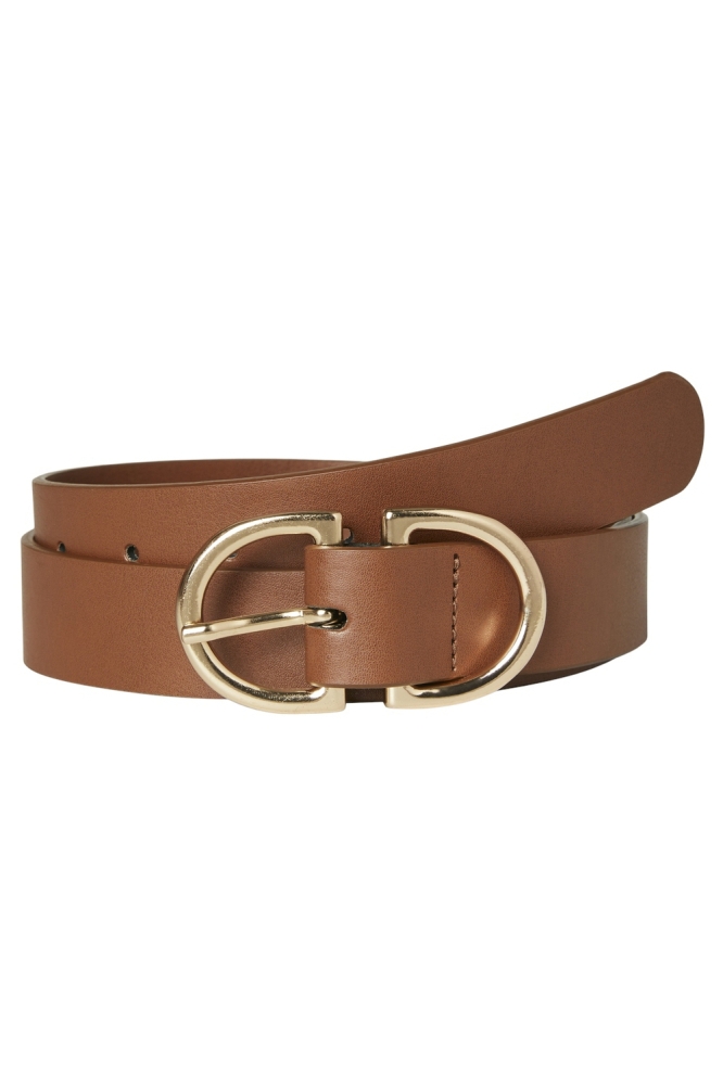 VMSARA COATED BELT NOOS 10312669 COGNAC