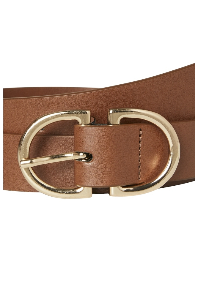 VMSARA COATED BELT NOOS 10312669 COGNAC