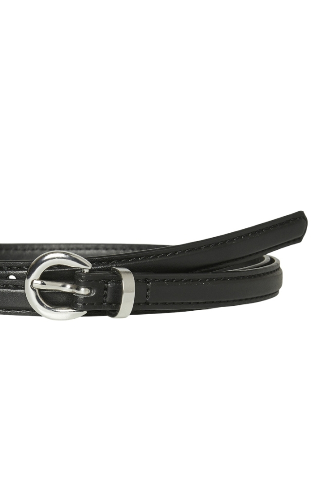 VMKATJA COATED BELT NOOS 10312753 BLACK/SILVER