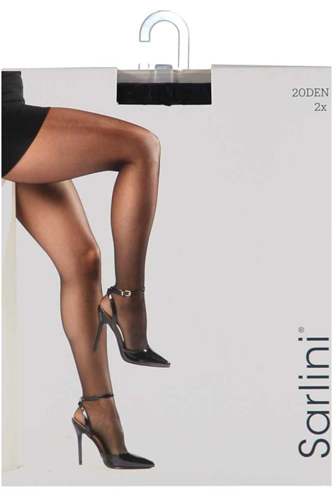 Sarlini ladies tights 20 den 2pack