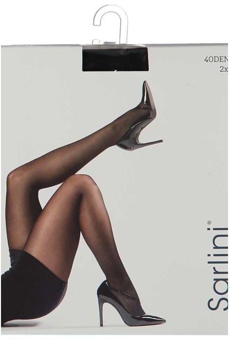 Sarlini ladies tights 40 denier 2pack