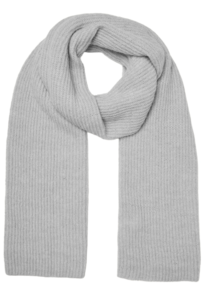 VMGILA RIB SCARF NOOS 10313639 LIGHT GREY MALANGE