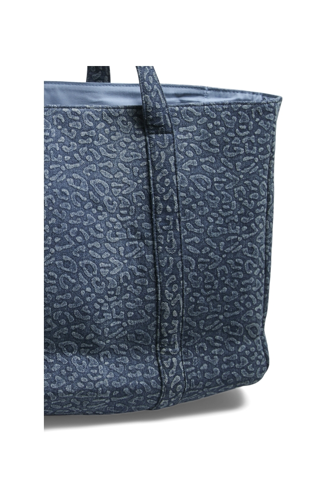 PCTAILINA DENIM SHOPPER 17157731 BLUE DENIM/LEO