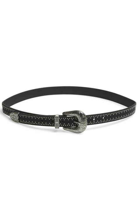 Pieces pcarran studded western jeans belt