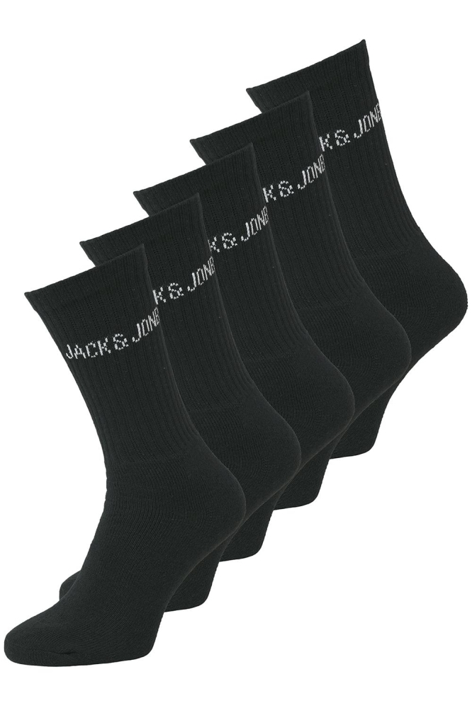 JACREGEN TENNIS SOCK 5 PACK JNR NOO 12266889 Black