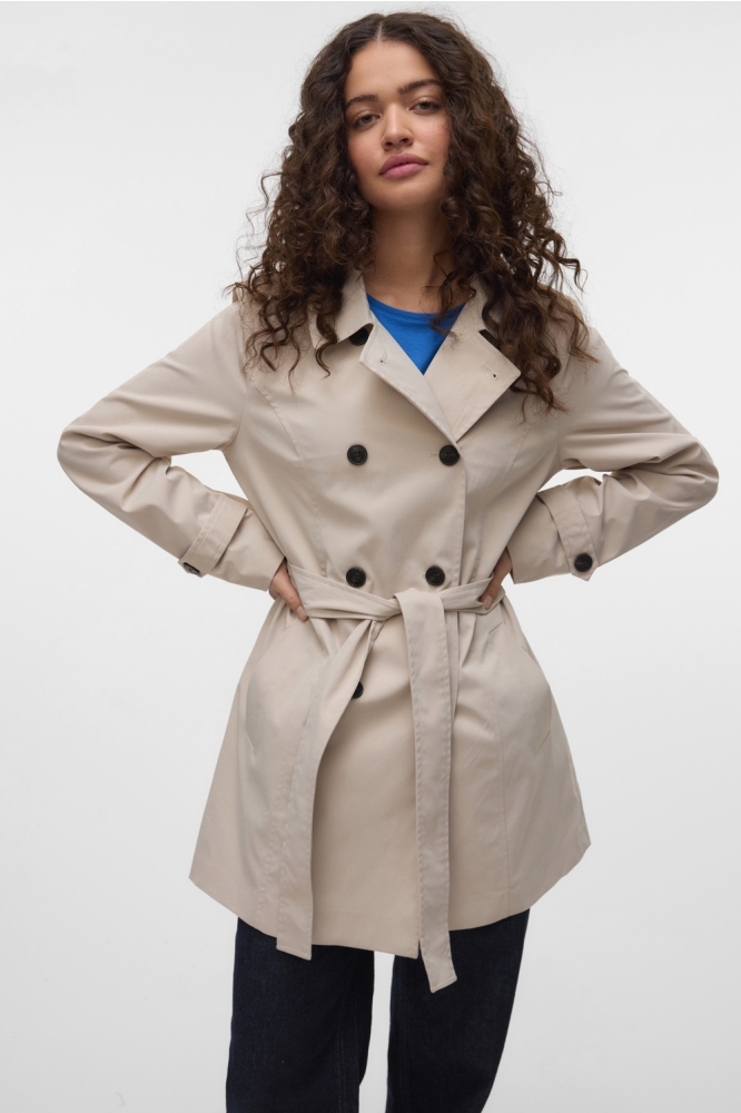 VMCHELSEA OLIVIA TRENCHCOAT NOOS 10329343 Oatmeal