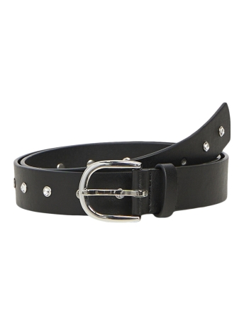 Object Accessoire OBJNADITTA PU BELT 135 23045517 BLACK/SILVER