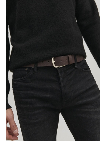 Jack & Jones Accessoire JACHARRY BELT NOOS 12120697 BLACK COFFEE