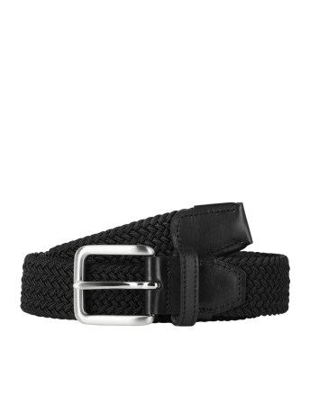 Jack & Jones Accessoire JACSPRING WOVEN BELT NOOS 12118114 BLACK