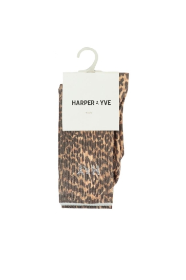 Harper & Yve Accessoire HARPER SOCK SS25PACC05 1101 LEXIE LEOPARD