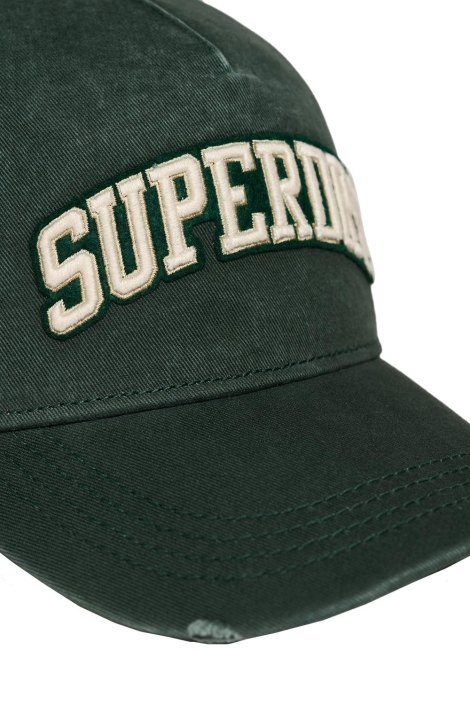 Superdry varsity logo trucker cap