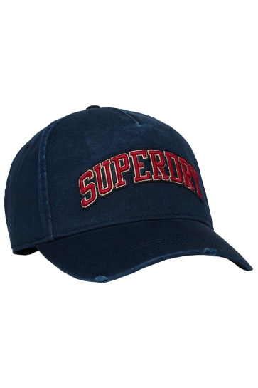 Superdry Accessoire VARSITY LOGO TRUCKER CAP Y9010198A DEEP NAVY