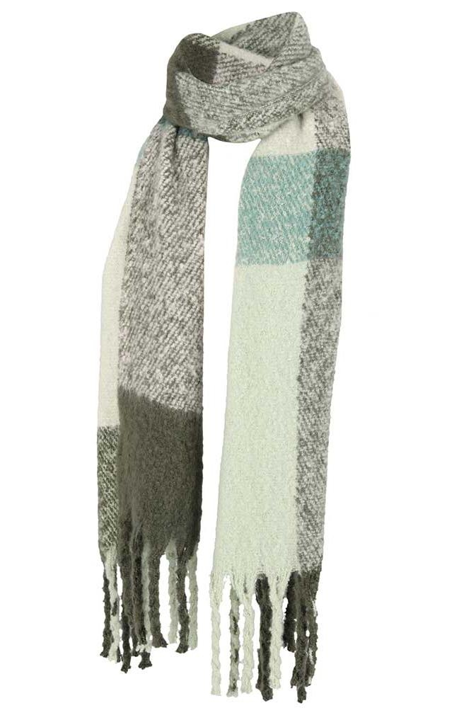 WOVEN SCARF 000431 00078 KHAKI