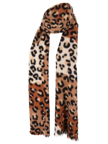 Sarlini Accessoire WOVEN SCARF 000431 00094 MULTI CAMEL