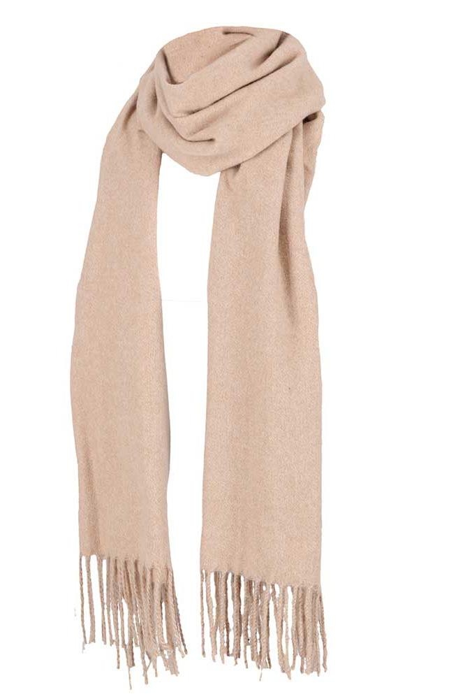 WOVEN SCARF 000431 00069 CAMEL MELANGE