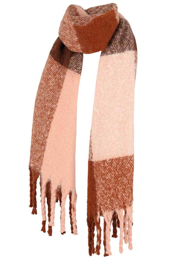 WOVEN SCARF 000431 00078 MULTI BROWN