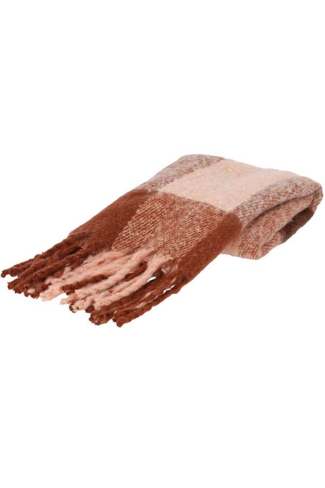 WOVEN SCARF 000431 00078 MULTI BROWN