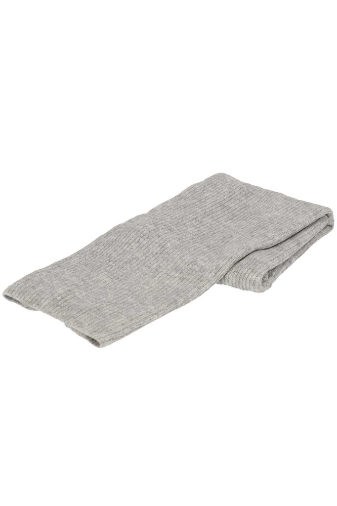 KNIT SCARF 000430 00043 LIGHT GREY MELANGE