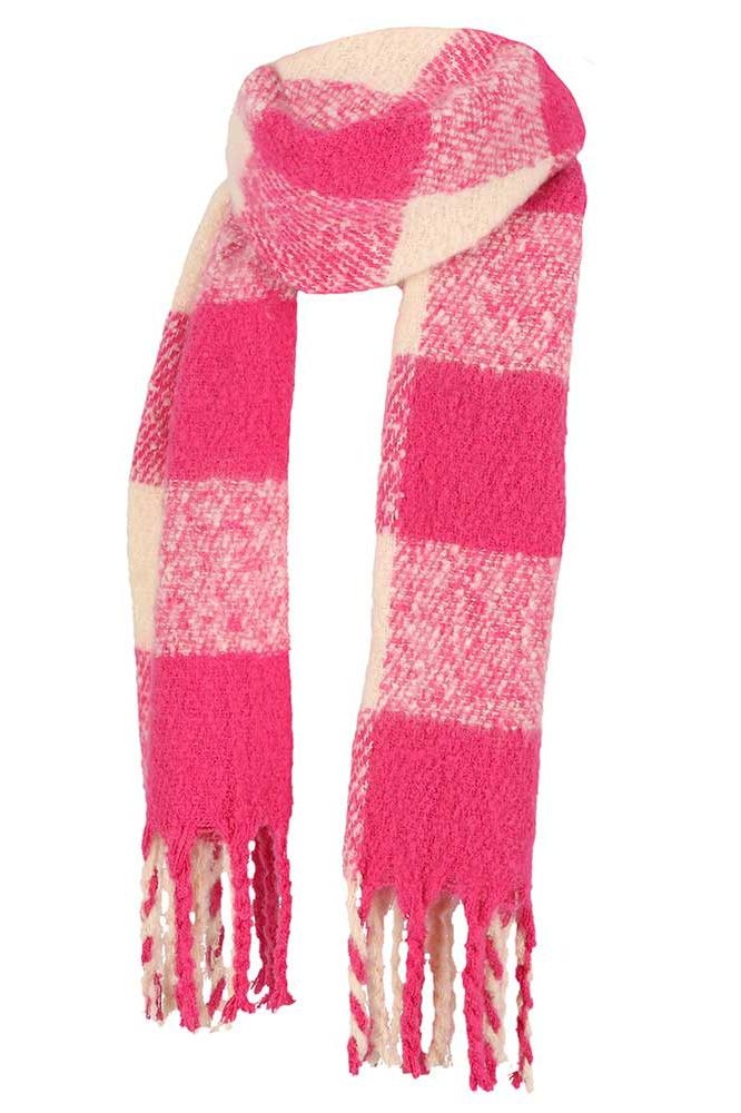 WOVEN SCARF 000431 00093 FUCHSIA OS