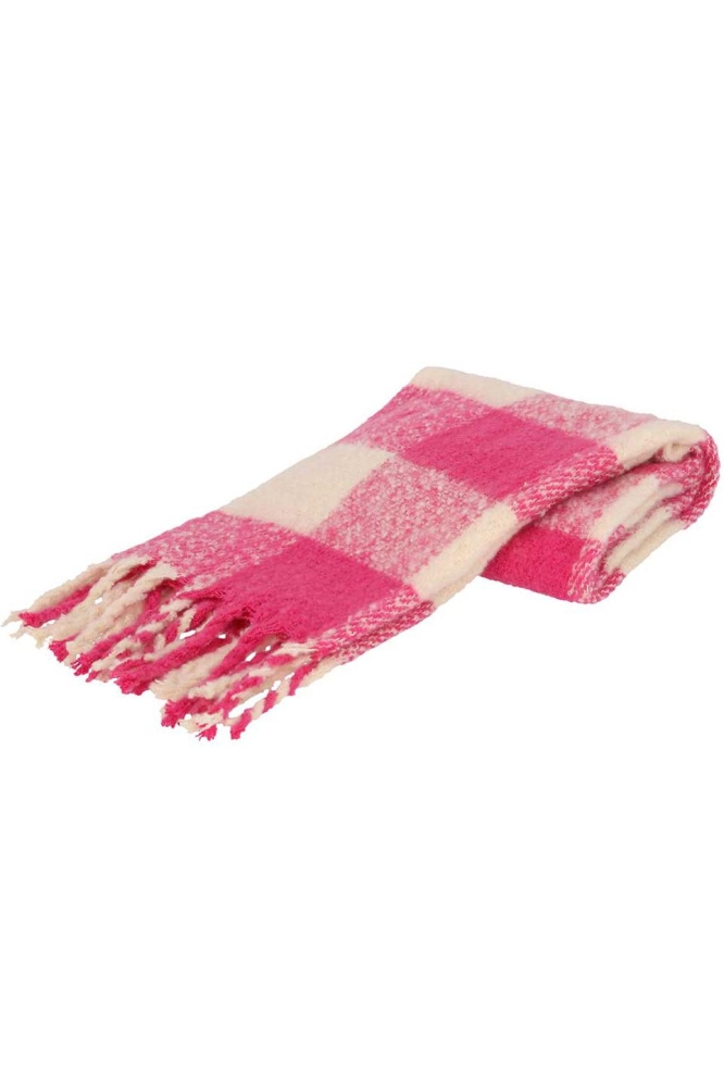 WOVEN SCARF 000431 00093 FUCHSIA OS