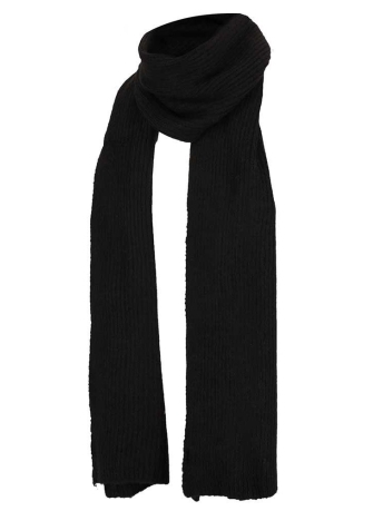 Sarlini Accessoire KNIT SCARF 000430 00043 BLACK MELANGE