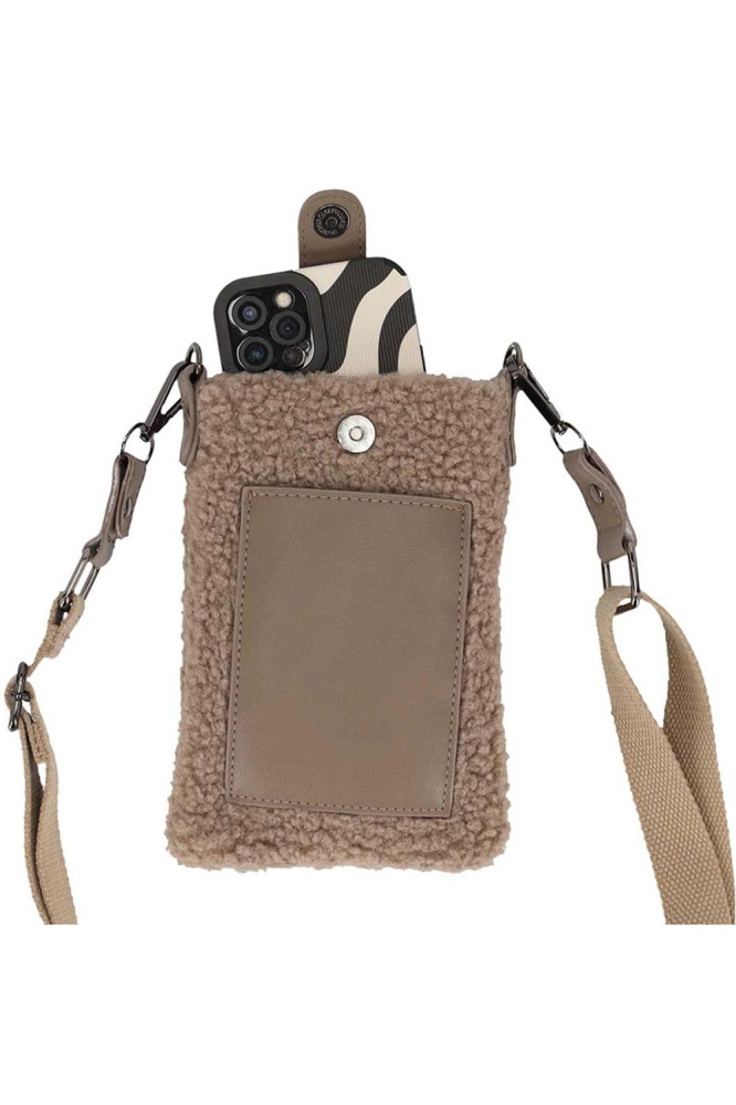 TEDDY TELEFOON TAS 000460 00305 TAUPE