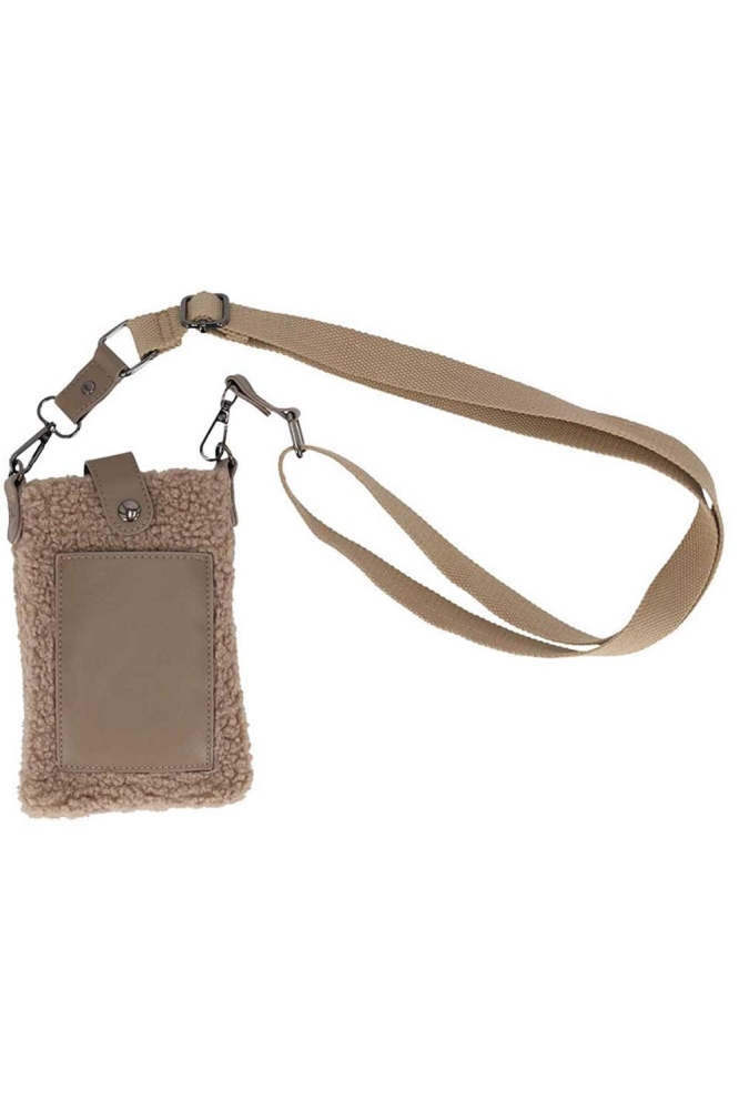 TEDDY TELEFOON TAS 000460 00305 TAUPE