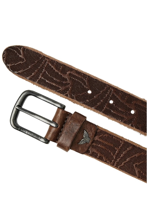 PME legend belt leather print