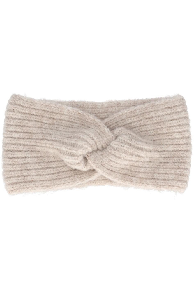 KNIT HEADBAND 000436 00004 WOOLWHITE MELANGE