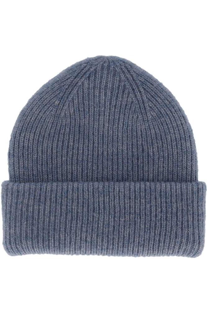 KNIT HAT 000436 00043 DENIM MELANGE