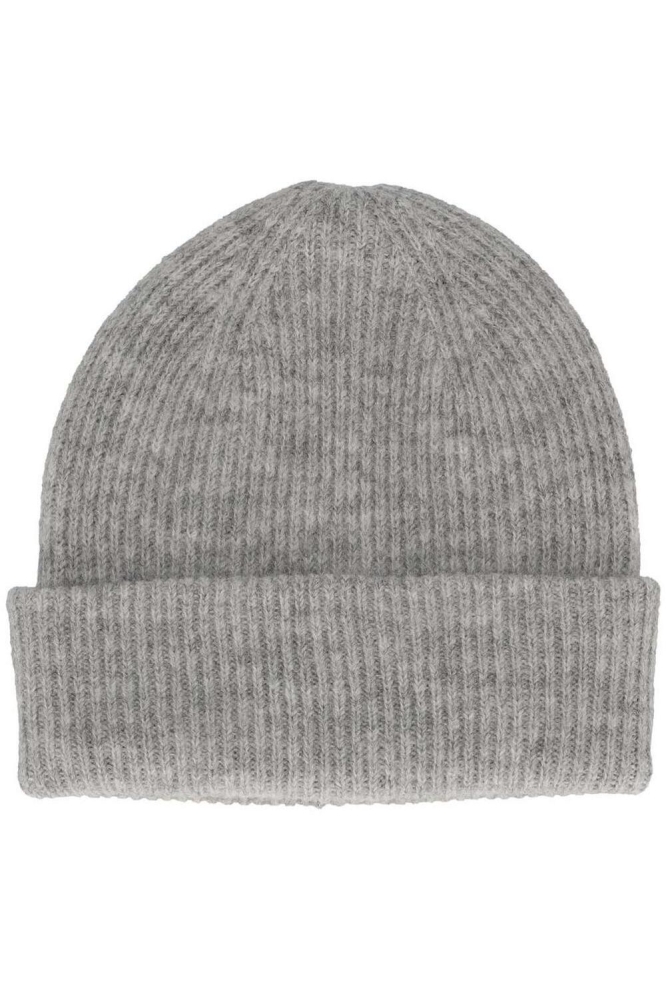 KNIT HAT 000436-00043 LIGHT GREY MELANGE