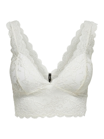 Only Ondergoed onlCHLOE LACE BRA NOOS ACC 15107599 Cloud Dancer