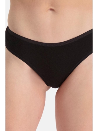 Bamboo basics Ondergoed LOLA BB KNITTED THONGS 3 PACK BLACK