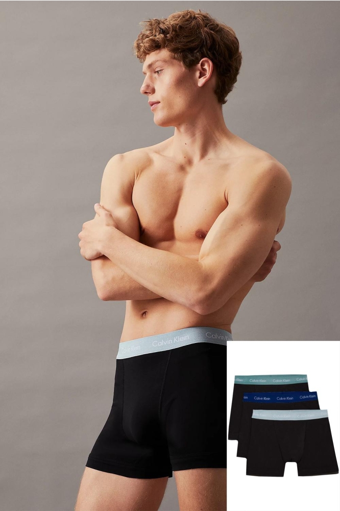 BOXER BRIEF 3PK 000NB2570A B-BLACK/ASH/MEDITERRANEA WBS