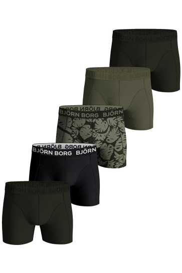 Bjorn Borg Ondergoed COTTON STRETCH BOXER5P 10003368 MP005