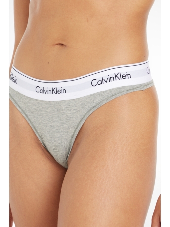 Calvin Klein Ondergoed THONG F3786E 020 GREY HEATHER