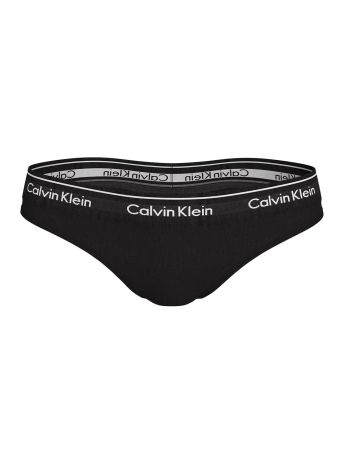 Calvin Klein Ondergoed THONG 0000F3786E 6WA BLACK W DTM WB